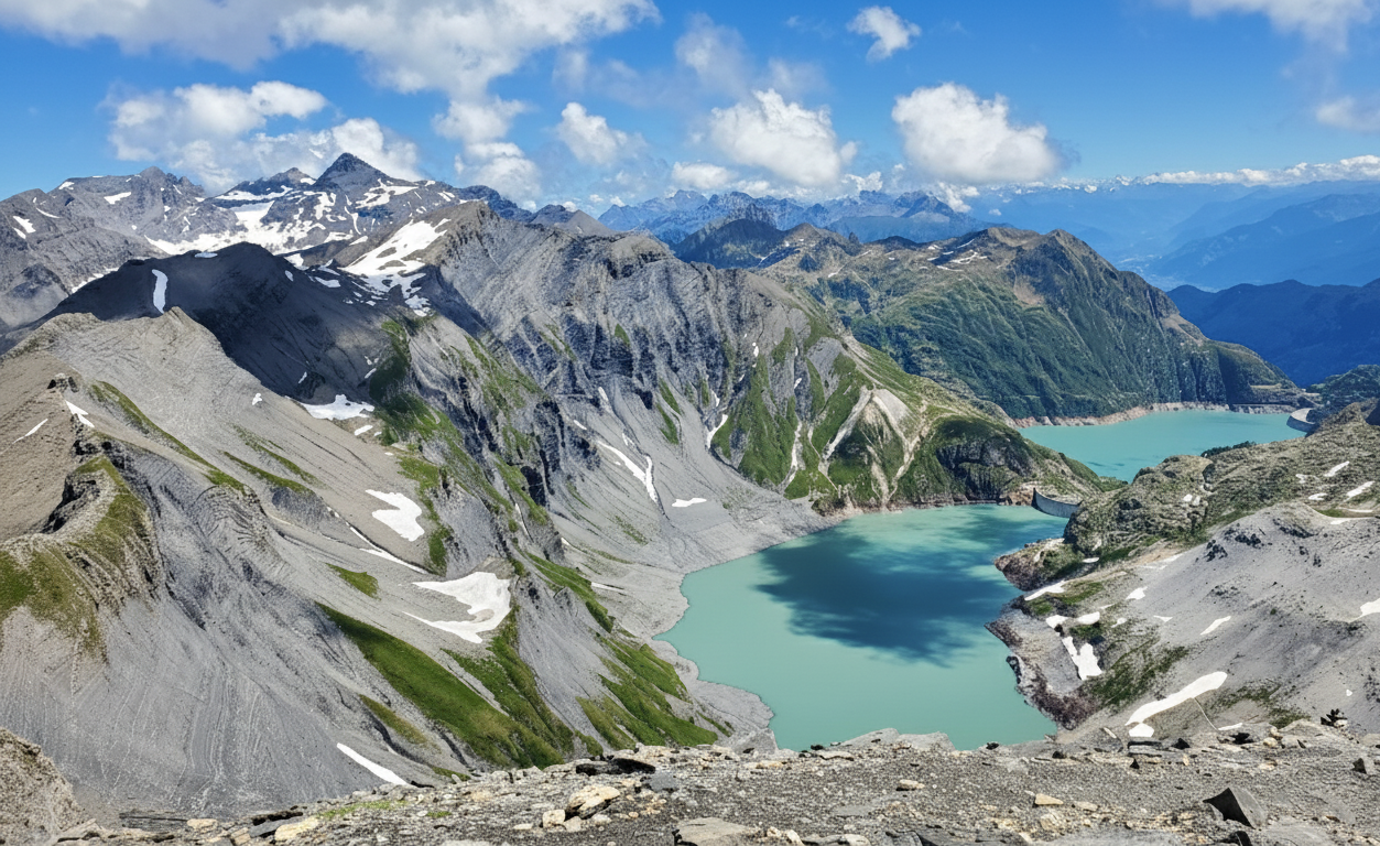 Emosson Dam, Switzerland